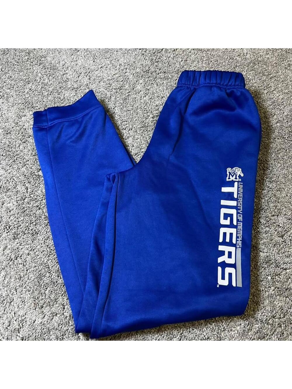Russell Boy's Youth Blue University of Memphis Tigers Joggers size XL